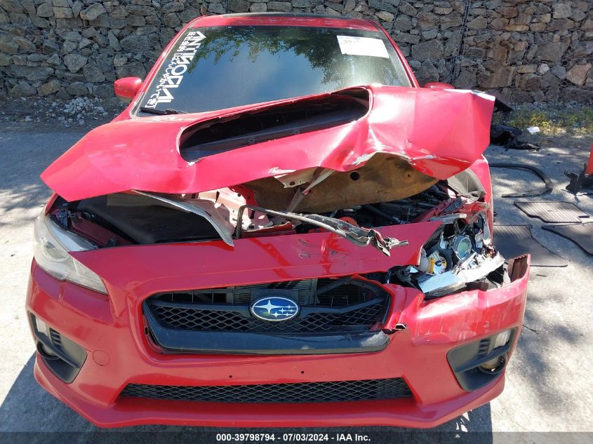 2016 Subaru Wrx Premium VIN: JF1VA1E6XG8818407 Lot: 39798794