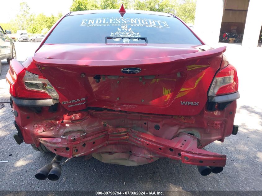 2016 Subaru Wrx Premium VIN: JF1VA1E6XG8818407 Lot: 39798794