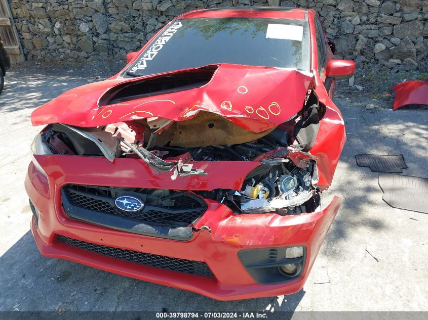 2016 Subaru Wrx Premium VIN: JF1VA1E6XG8818407 Lot: 39798794