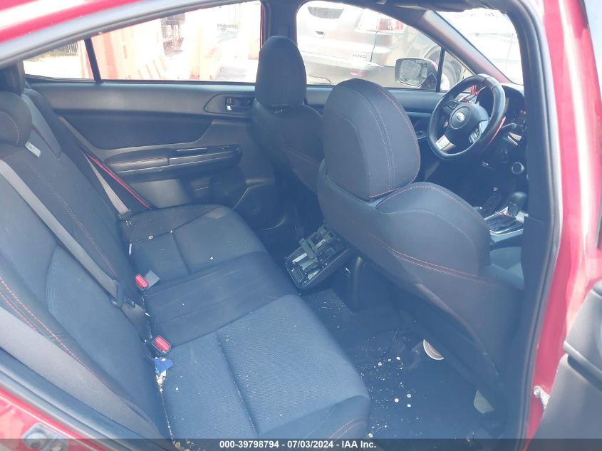 2016 Subaru Wrx Premium VIN: JF1VA1E6XG8818407 Lot: 39798794