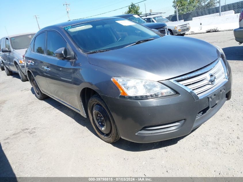 2015 Nissan Sentra Fe+ S/S/Sl/Sr/Sv VIN: 3N1AB7AP1FL645158 Lot: 39798815