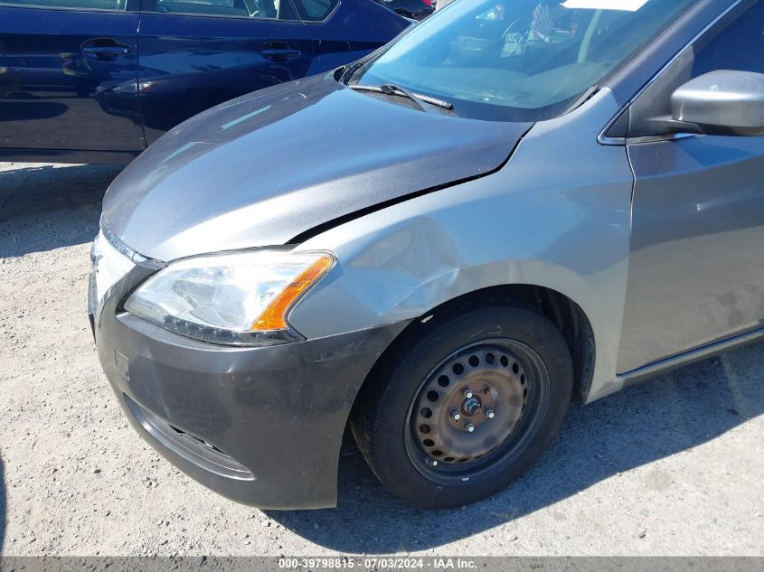 2015 Nissan Sentra Fe+ S/S/Sl/Sr/Sv VIN: 3N1AB7AP1FL645158 Lot: 39798815