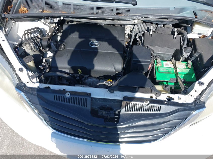 2013 Toyota Sienna Le V6 8 Passenger VIN: 5TDKK3DC6DS368341 Lot: 39798821