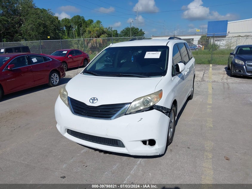 2013 Toyota Sienna Le V6 8 Passenger VIN: 5TDKK3DC6DS368341 Lot: 39798821