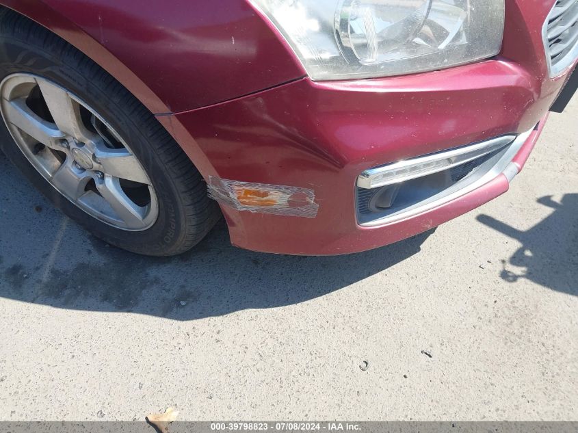 2016 Chevrolet Cruze Limited Lt VIN: 1G1PE5SB5G7122892 Lot: 39798823