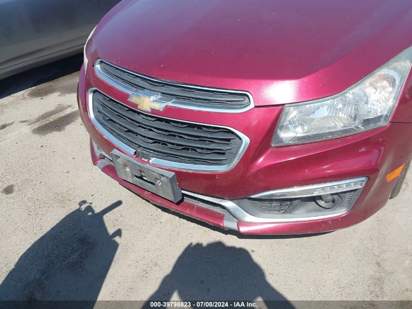 2016 Chevrolet Cruze Limited Lt VIN: 1G1PE5SB5G7122892 Lot: 39798823