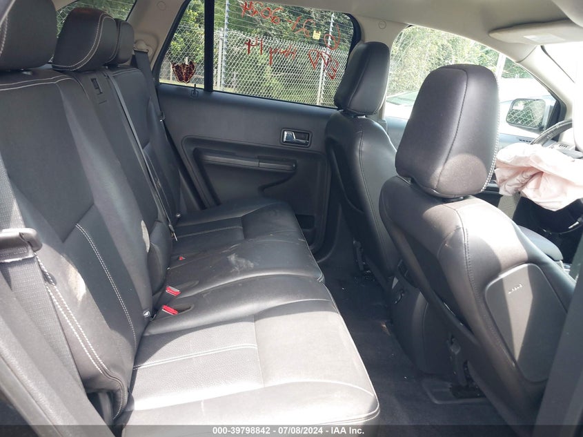 2010 Ford Edge Sel VIN: 2FMDK3JC7ABB50835 Lot: 39798842