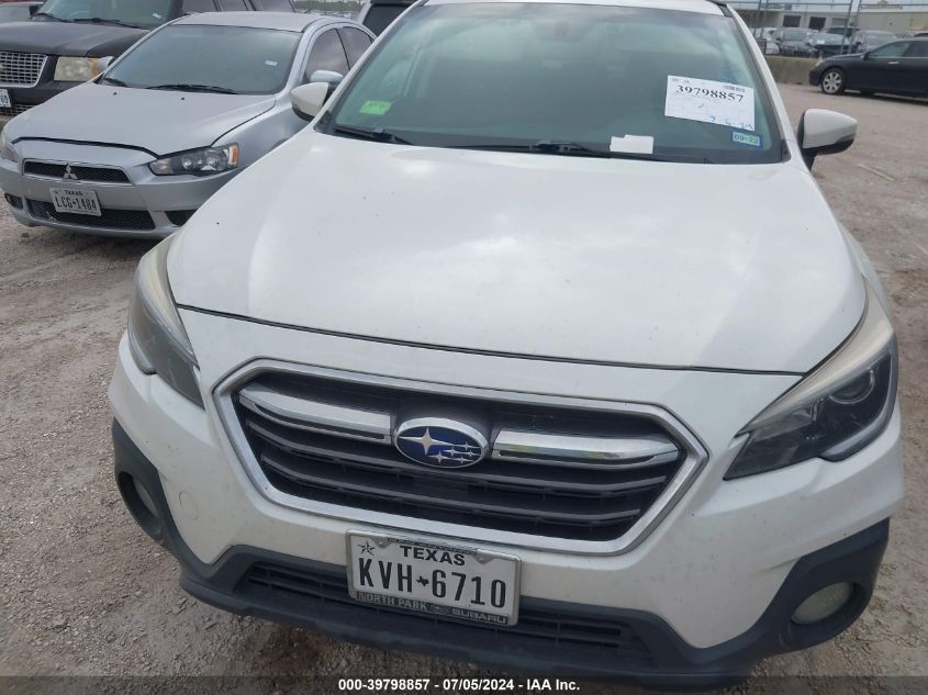 2018 Subaru Outback 2.5I Premium VIN: 4S4BSAHC9J3346261 Lot: 40424119