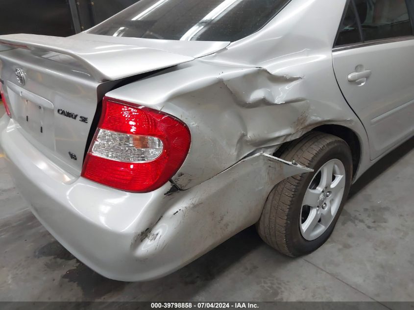 2003 Toyota Camry Se V6 VIN: 4T1BF32K83U556444 Lot: 39798858