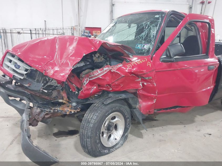 2003 Ford Ranger Xl/Xlt VIN: 1FTYR10D33PA46130 Lot: 39798867