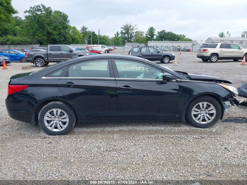 2012 Hyundai Sonata Gls VIN: 5NPEB4AC0CH363812 Lot: 39798875