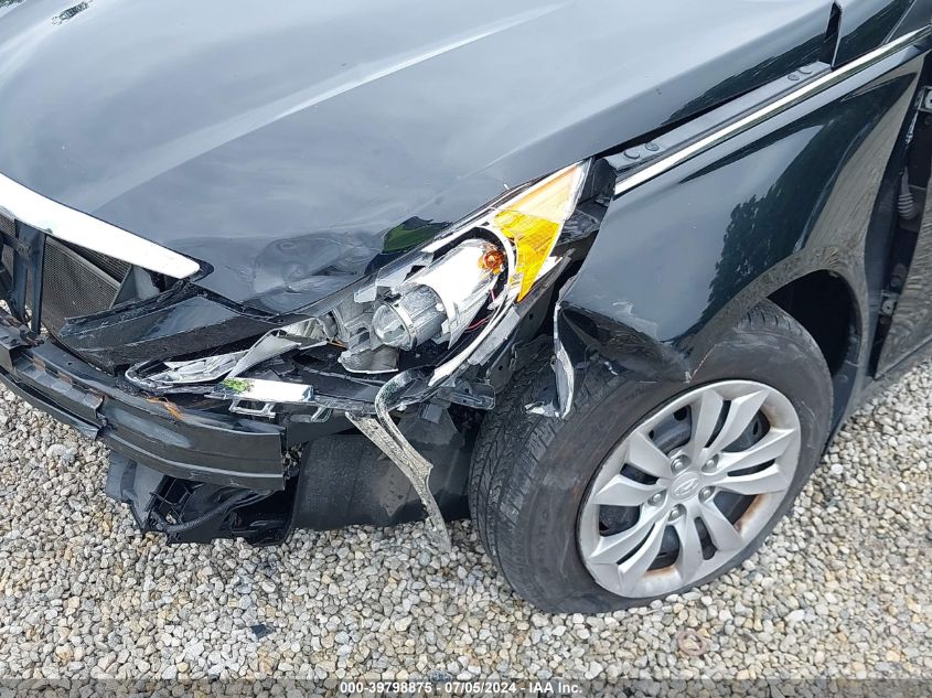 2012 Hyundai Sonata Gls VIN: 5NPEB4AC0CH363812 Lot: 39798875