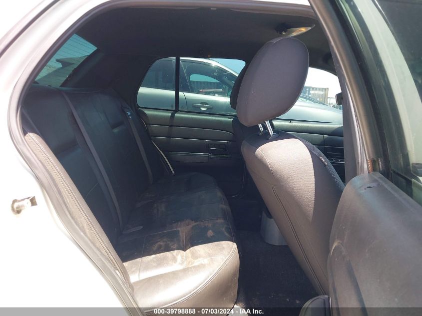 2011 Ford Crown Victoria Police Interceptor VIN: 2FABP7BV9BX118757 Lot: 39798888