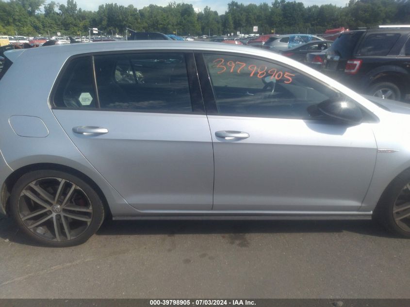 3VW547AU0HM000364 | 2017 VOLKSWAGEN GOLF GTI