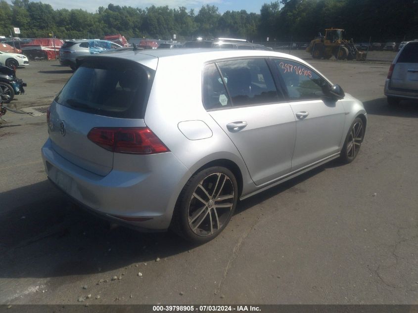 3VW547AU0HM000364 | 2017 VOLKSWAGEN GOLF GTI