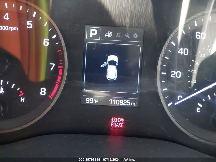 2016 Hyundai Tucson Sport VIN: KM8J33A25GU263371 Lot: 39798919