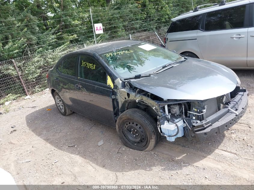 2019 TOYOTA COROLLA LE - 2T1BURHE5KC211270