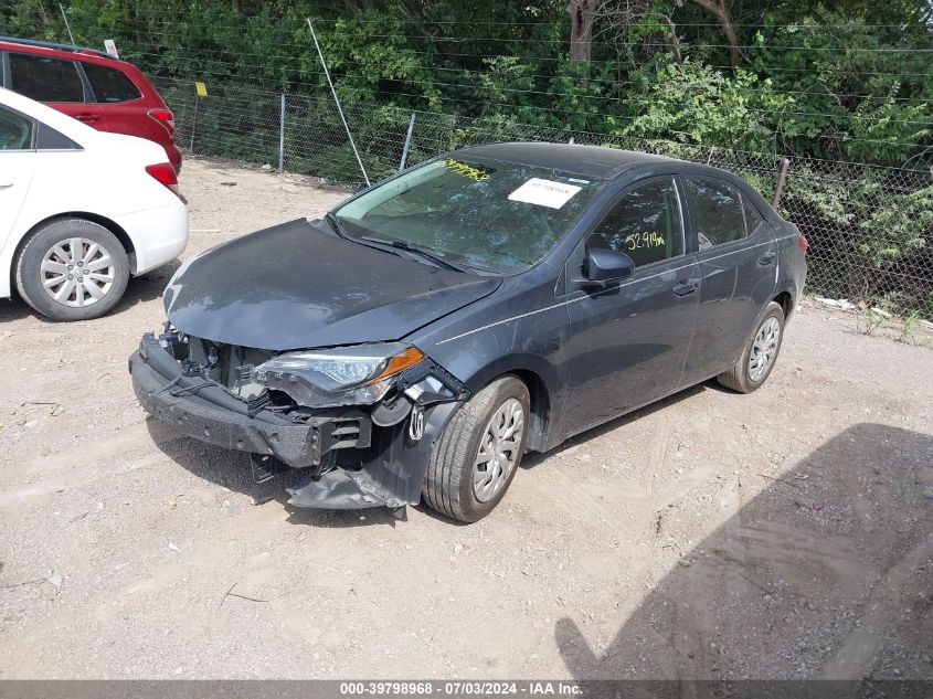 2019 Toyota Corolla Le VIN: 2T1BURHE5KC211270 Lot: 39798968