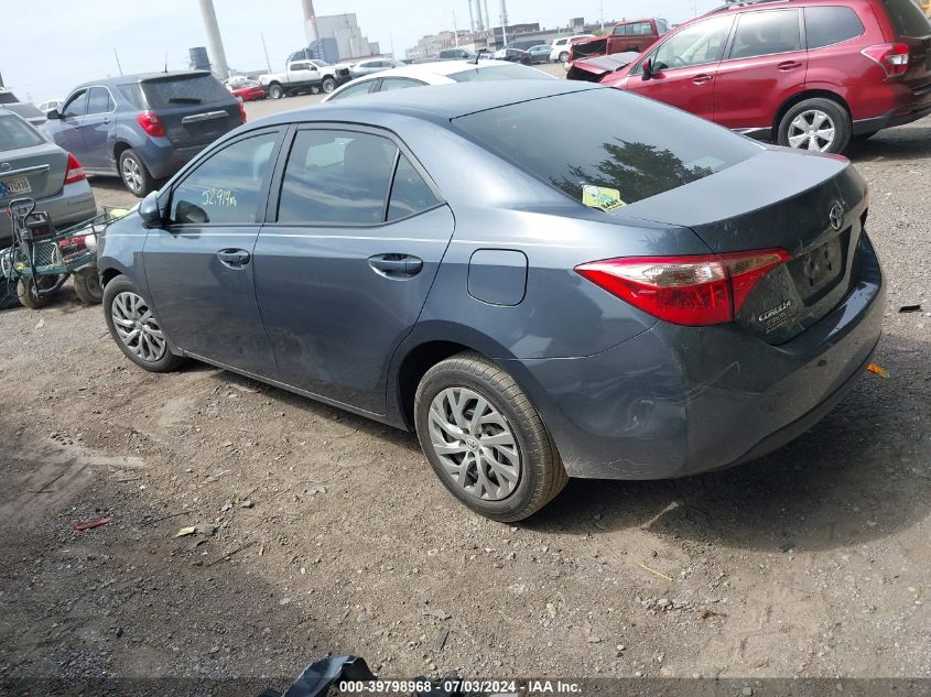 2019 Toyota Corolla Le VIN: 2T1BURHE5KC211270 Lot: 39798968