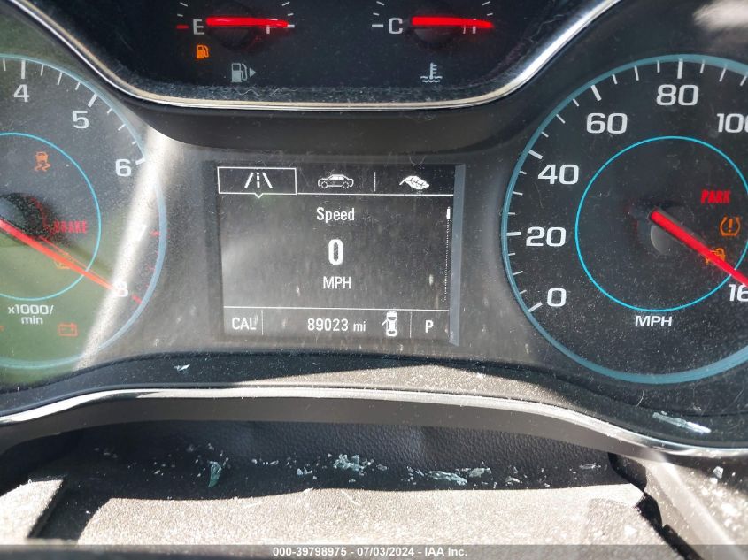 2017 Chevrolet Cruze Lt VIN: 3G1BE6SM8HS609573 Lot: 39798975