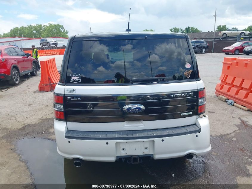 2012 Ford Flex Titanium VIN: 2FMHK6DT0CBD10099 Lot: 39798977