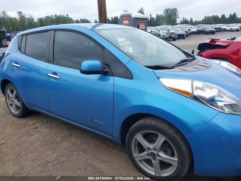 2013 Nissan Leaf Sv VIN: 1N4AZ0CP0DC424985 Lot: 39798984