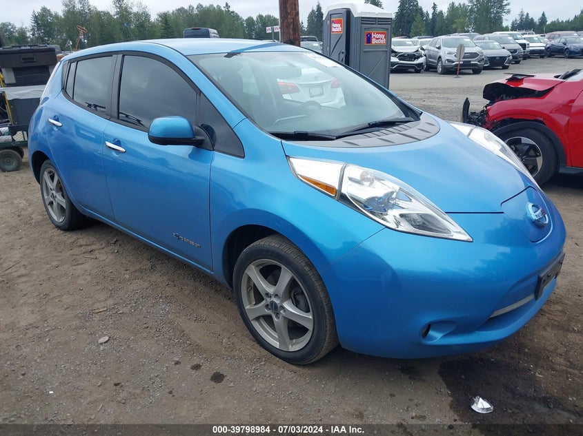 2013 Nissan Leaf Sv VIN: 1N4AZ0CP0DC424985 Lot: 39798984