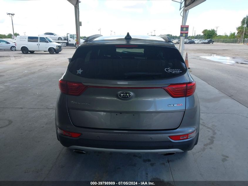 2017 Kia Sportage Sx Turbo VIN: KNDPR3A6XH7168529 Lot: 39798989