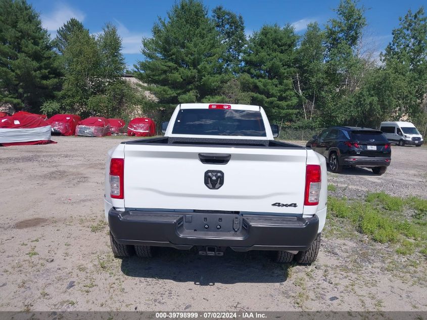 2024 Ram 3500 Tradesman 4X4 8' Box VIN: 3C63RRGL0RG307613 Lot: 39798999