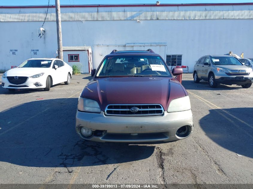 2000 Subaru Outback Limited VIN: 4S3BH6860Y7606415 Lot: 39799013