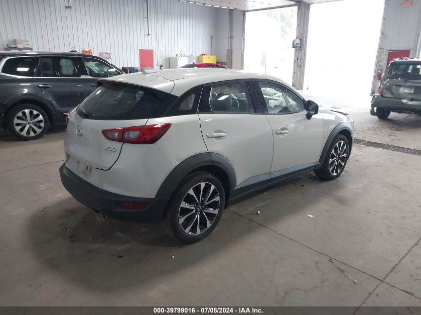 2019 Mazda Cx-3 Touring VIN: JM1DKFC71K0402300 Lot: 39799016