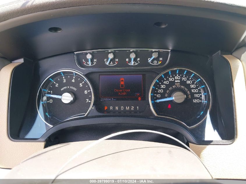 2012 Ford F-150 Lariat VIN: 1FTFW1CF4CFC69442 Lot: 39799019