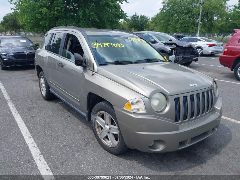 2008 Jeep Compass Sport VIN: 1J8FF47W48D530494 Lot: 39799023