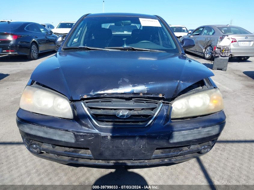 2005 Hyundai Elantra Gls/Gt VIN: KMHDN56D15U166274 Lot: 39799033