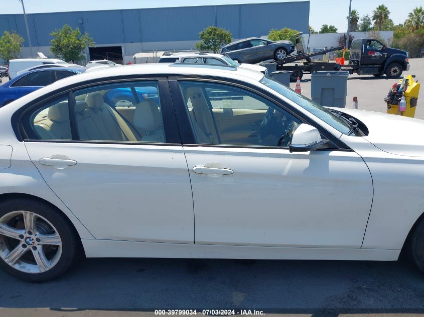 2014 BMW 328I VIN: WBA3C1C56EK106849 Lot: 39799034