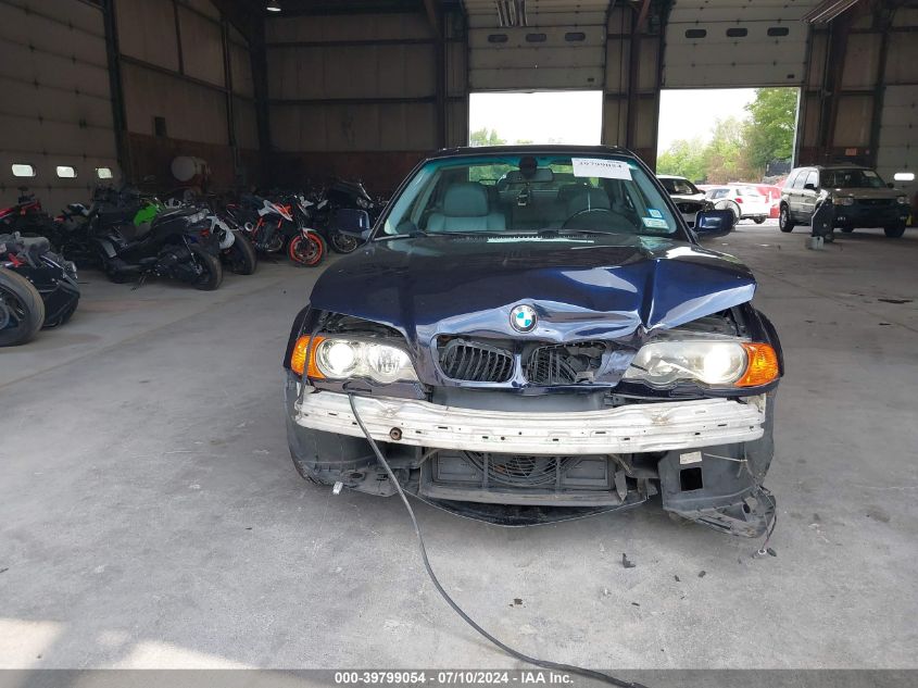 2002 BMW 330Ci VIN: WBABN53472JU37851 Lot: 39799054