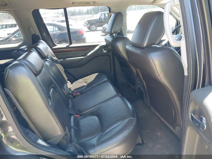 2010 Nissan Pathfinder Le VIN: 5N1AR1NB7AC601184 Lot: 39799077
