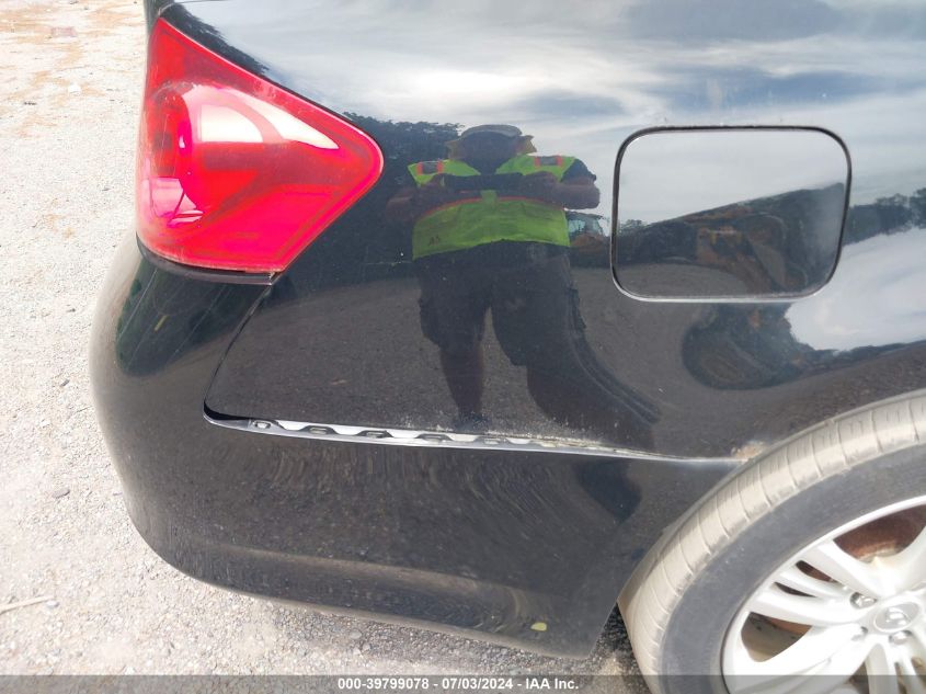 2012 Infiniti G25 VIN: JN1DV6AR5CM861659 Lot: 39799078