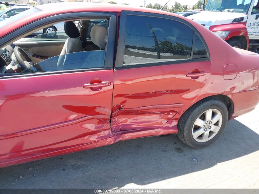 2005 Toyota Corolla Le VIN: 1NXBR32E05Z531137 Lot: 39799083