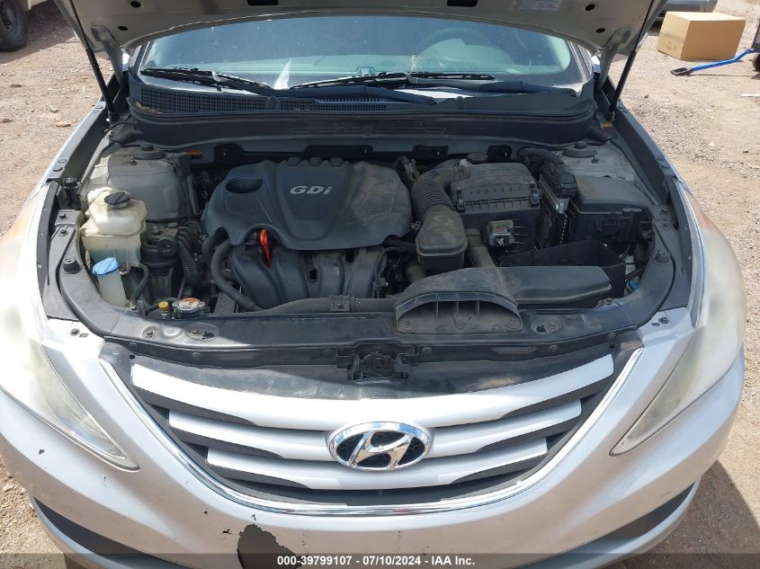 2014 Hyundai Sonata Gls VIN: 5NPEB4AC1EH939068 Lot: 39799107