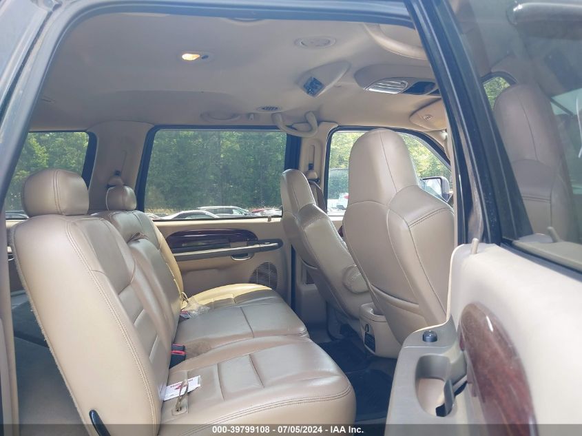 2004 Ford Excursion Limited VIN: 1FMSU43P24EC56142 Lot: 39799108