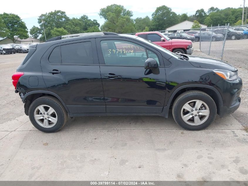 2021 Chevrolet Trax Awd Lt VIN: KL7CJPSM8MB364015 Lot: 39799114