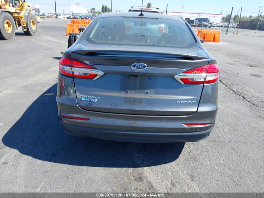 2019 FORD FUSION ENERGI TITANIUM - 3FA6P0SU2KR177843