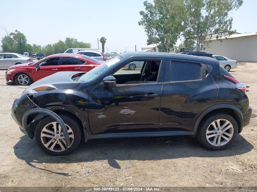 2015 Nissan Juke S VIN: JN8AF5MRXFT510585 Lot: 39799123