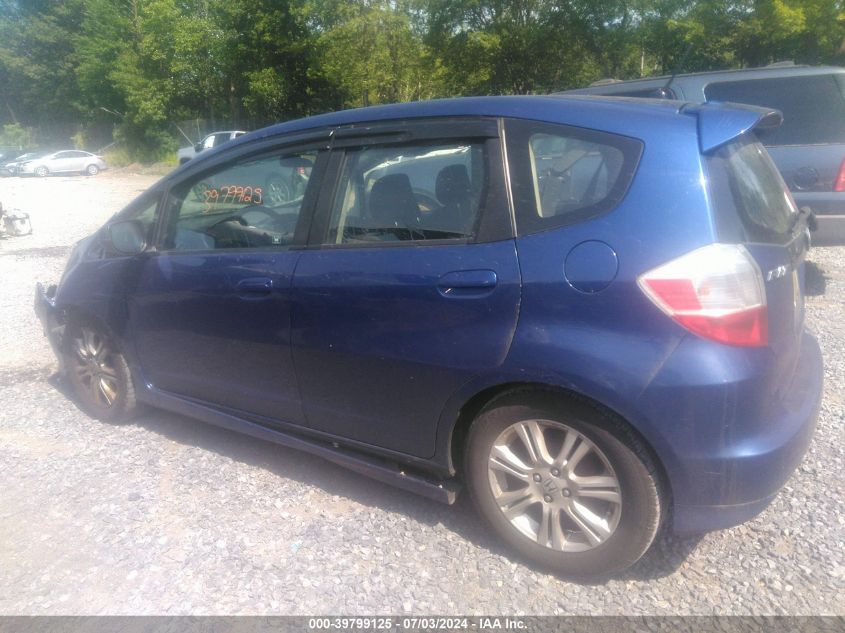 2010 Honda Fit Sport VIN: JHMGE8H61AC018982 Lot: 39799125