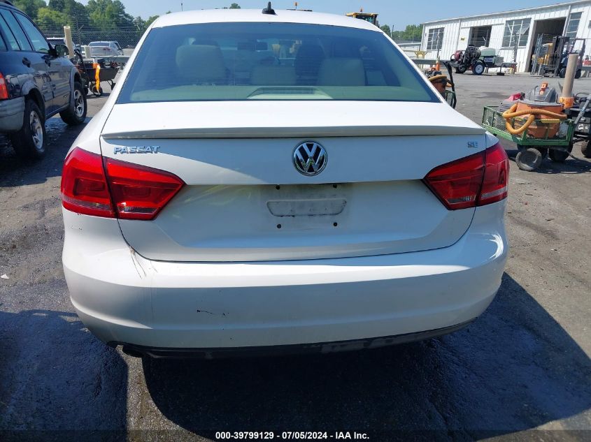 2012 Volkswagen Passat 2.5L Se VIN: 1VWBH7A31CC020874 Lot: 39799129