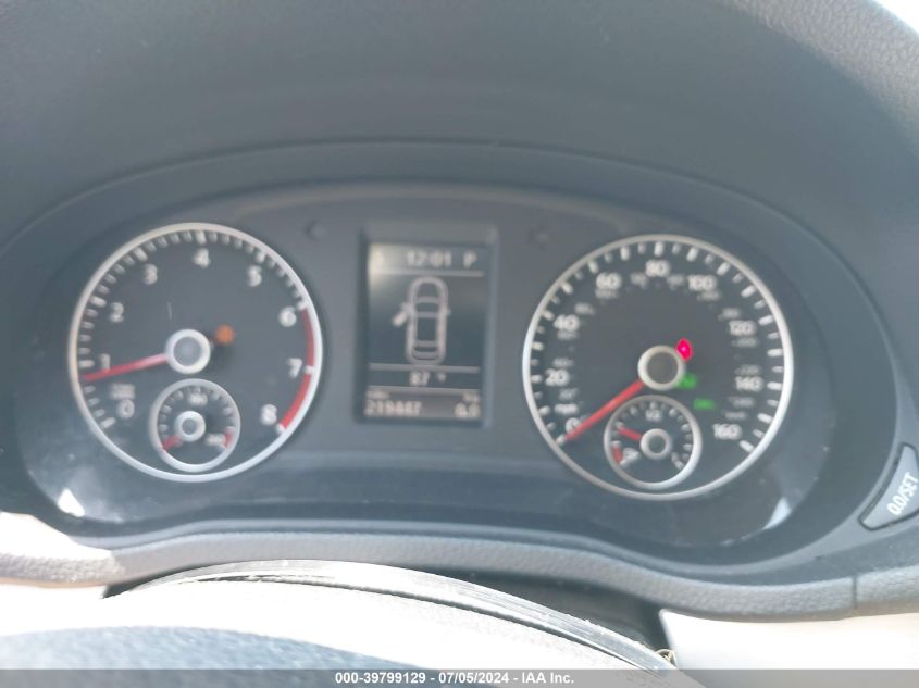 2012 Volkswagen Passat 2.5L Se VIN: 1VWBH7A31CC020874 Lot: 39799129