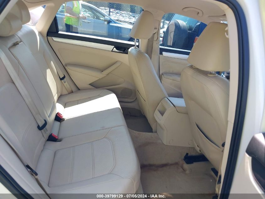 2012 Volkswagen Passat 2.5L Se VIN: 1VWBH7A31CC020874 Lot: 39799129