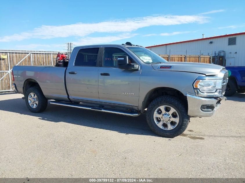 2023 Ram 2500 Big Horn 4X4 8' Box VIN: 3C6UR5JJ4PG576229 Lot: 39799132