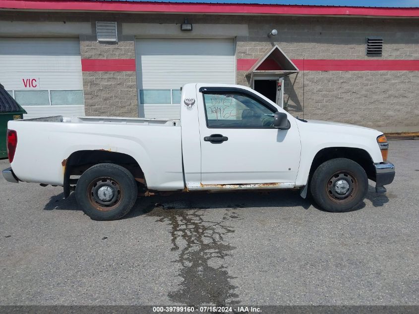 2008 Chevrolet Colorado Work Truck VIN: 1GCCS14E388133299 Lot: 39799160